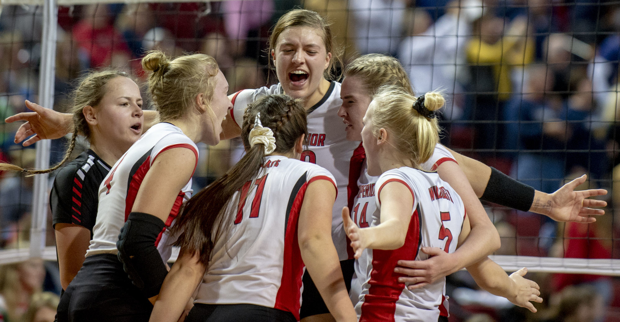 C-2 state volleyball, GICC vs. Superior 11.8